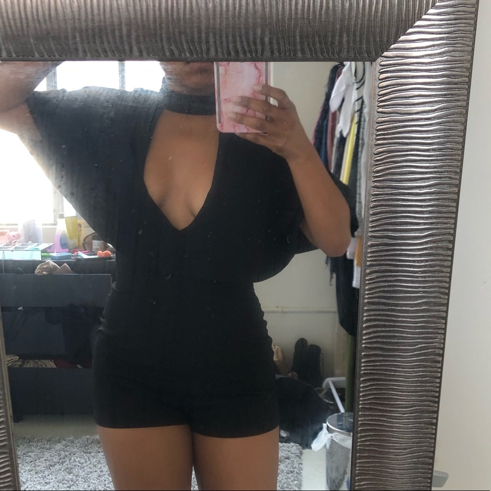 Sexy Black Romper
